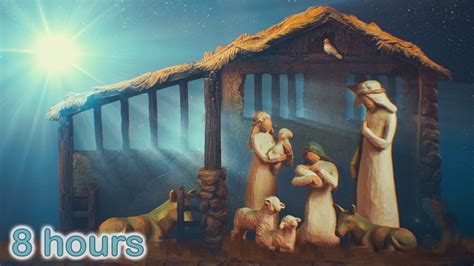 8 HOURS ☆ CHRISTMAS MUSIC ♫ Christmas Music Instrumental HARP ♫ NATIVITY Christmas Carols - YouTube