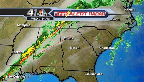 Severe Weather Threat for Middle Georgia - 41NBC News | WMGT-DT