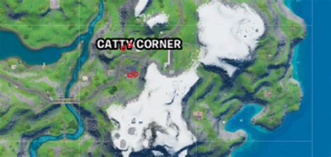 Catty Corner Fortnite Map