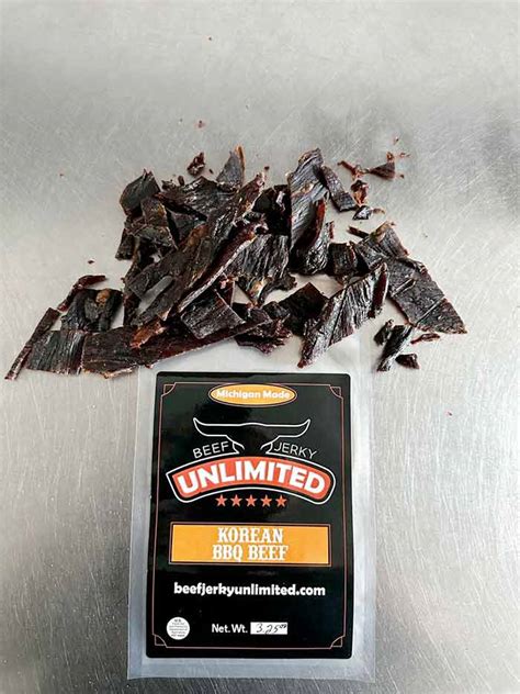 Korean BBQ Beef Jerky - BeefJerkyUnlimited.com