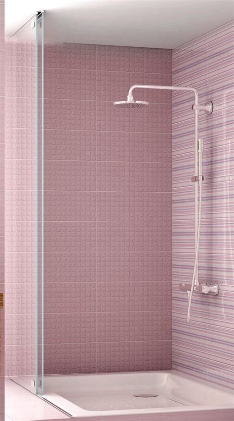 Fresh Lilac Mosaic Effect Bathroom Wall Tiles | Bathroom wall tile ...