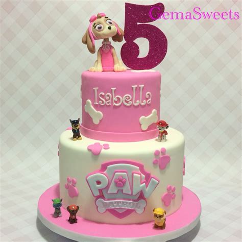 Skye paw patrol birthday cake - pararight