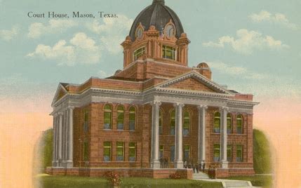 116 Mason County - 254 Texas Courthouses