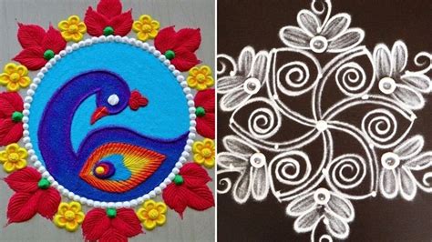 Diwali 2023: 5-minute Rangoli design ideas to illuminate your Diwali celebration - Hindustan Times