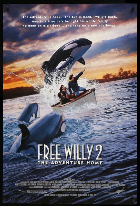 Free Willy Movie Poster