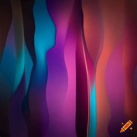 Colorful abstract wallpaper on Craiyon