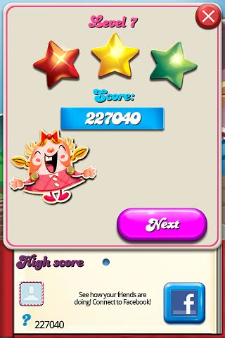 Candy Crush Saga: Level 007 (iOS) high score by cncfreak