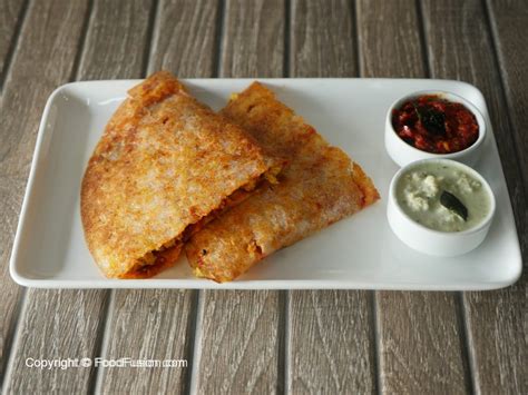 Chicken Masala Dosa – Food Fusion