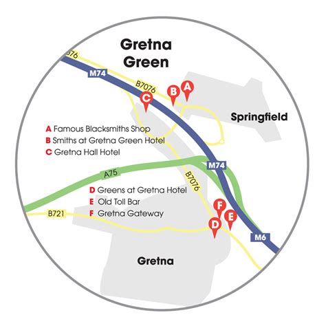 How To Find Us - Directions and Map to Visit Gretna Green, Scotland - Getting Here