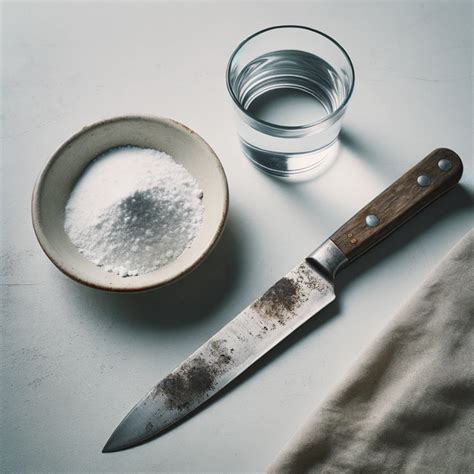 How to clean a rusty knife — TSPROF