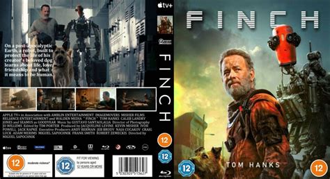 Finch (2021) Custom R2 UK Blu-Ray Cover and Label - DVDcover.Com