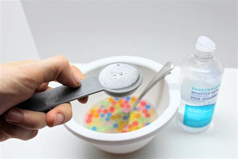 Super Stretchy Water Bead Slime (Using Contact Lens Solution!) - The Craft-at-Home Family