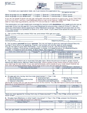 60 Printable Medicaid Application Forms and Templates - Fillable ...