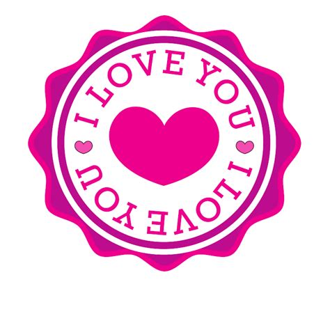 Download I Love You Vector Sticker SVG | FreePNGImg