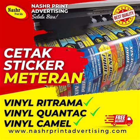 Print Meter Stickers | Print Meter VINYL Stickers | Print RITRAMA Stickers | Camel Sticker Print ...