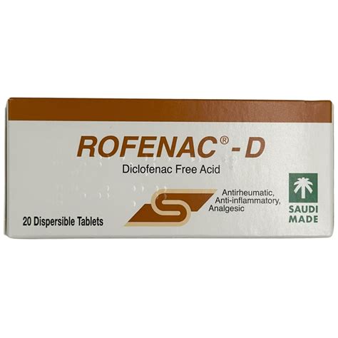 Buy Rofenac D 50Mg Tab 20S Online at Best Price & Same Day Delivery at NextDoorMed