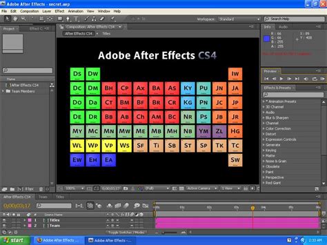 Adobe After Effects Easter Egg - See the Creators