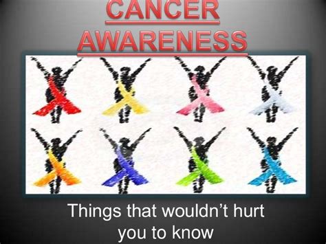 Cancer Awareness powerpoint