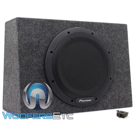 Pioneer TS-WX1210A 12" 350W RMS Single Sealed Enclosed Subwoofer with ...