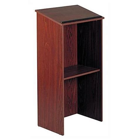 Brown Wooden Presentation Podium at Rs 8000 in Noida | ID: 7244312212