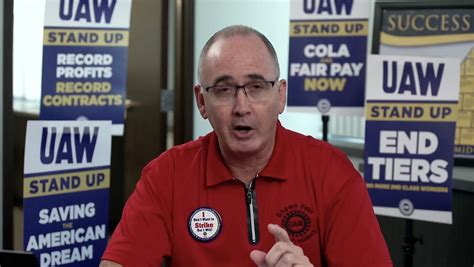 WATCH: UAW President Shawn Fain hosts live stream update on strike strategy