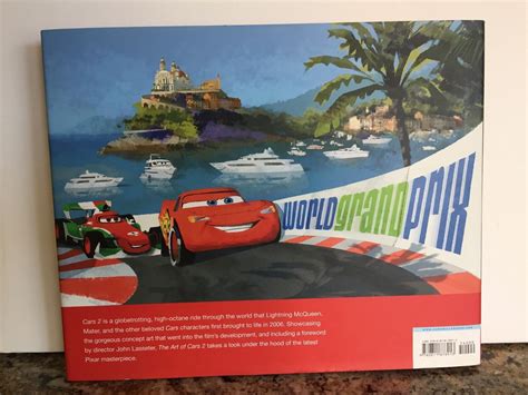 Disney PIXAR The Art of Cars 2 Book Pixar Animation Studios Hardcover ...