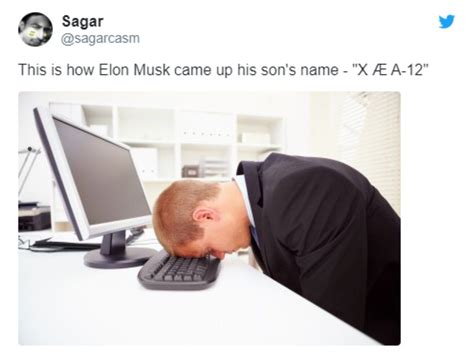 Elon Musk baby memes | 10 memes on Elon Musk and Grimes' son X Æ A-12 ...