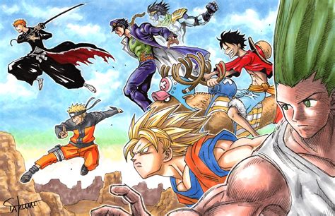 Aggregate 72+ goku naruto luffy ichigo wallpaper - in.cdgdbentre