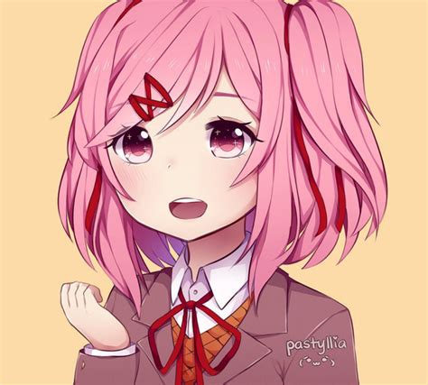 Some more adorable Natsuki fanart! : DDLC The Legend Of Zelda, Tsundere ...