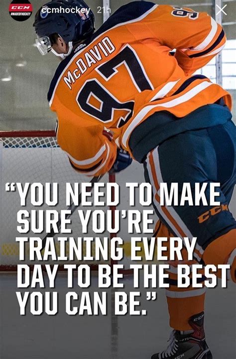 You need to make sure you're training every day to be the best you can ...