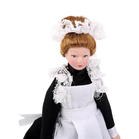 Porcelain Dollhouse Doll Miniature People Figure for 12th Dolls House Collection | eBay