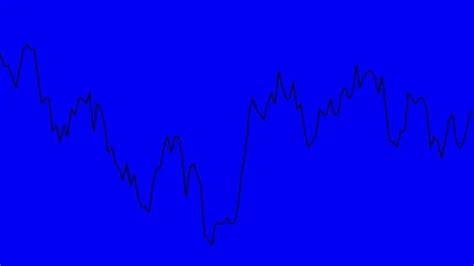 blue line graph on blue background chart... | Stock Video | Pond5