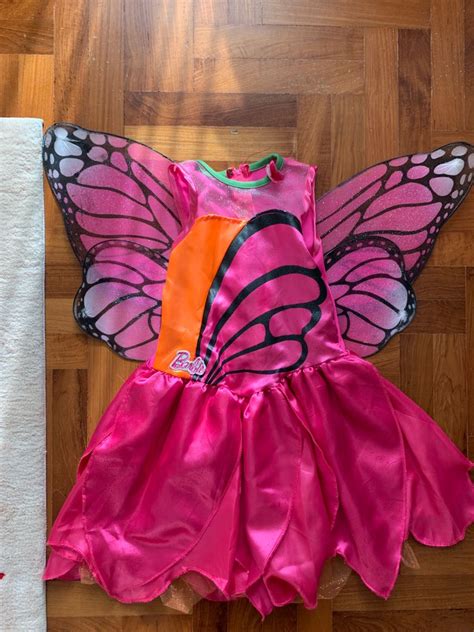 Barbie Mariposa costume, Babies & Kids, Babies & Kids Fashion on Carousell