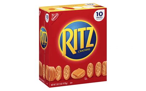 Nabisco Ritz Crackers, 10 Count, 34 oz - Walmart.com - Walmart.com