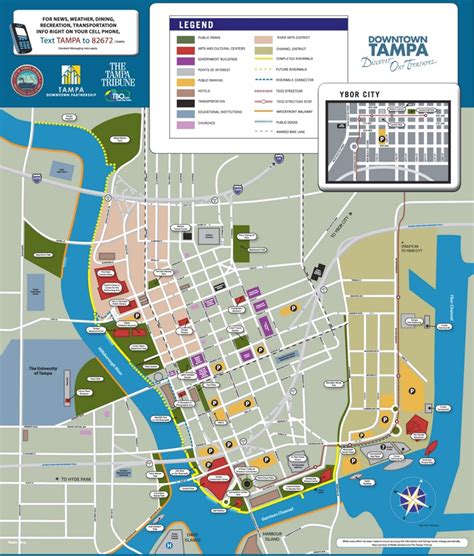 Tampa tourist attractions map - Ontheworldmap.com