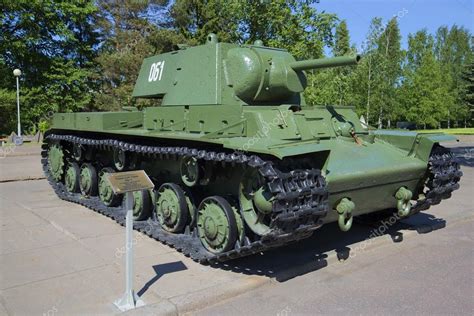 Soviet heavy tank KV-1 period of the great Patriotic war, installed at ...