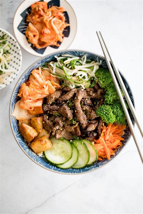 Korean Beef Steak Rice Bowl - Ahead of Thyme