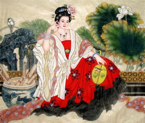 Traditional Chinese Painting of Beauty | Chinese Painting Blog