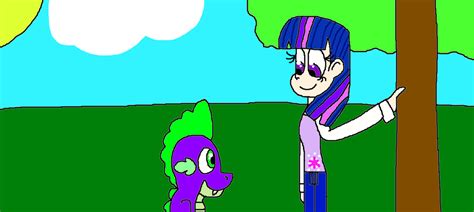 Twilight Sparkle and Spike by Devon13168 on DeviantArt