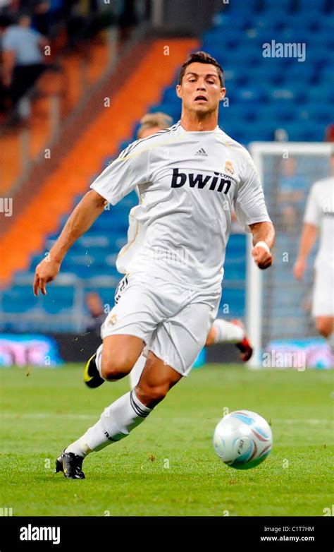 Cristiano Ronaldo in action for Real Madrid The Peace Cup 2009: Real ...