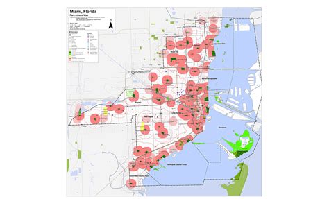 Miami Parks Map