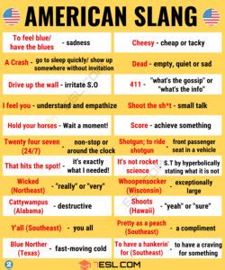 30+ Popular American Slang Words You Should Know • 7ESL