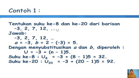 Materi Dan Contoh Soal Barisan Dan Deret Aritmatika Lengkap - Riset