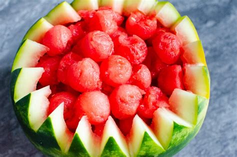 Watermelon Ball Bowl and how to freeze Watermelon by Flawless Food