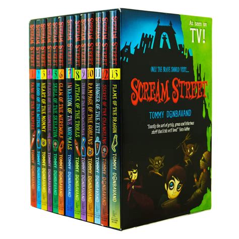 Scream Street 13 Books Collection Box Set by Tommy Donbavand - Ages 9 ...