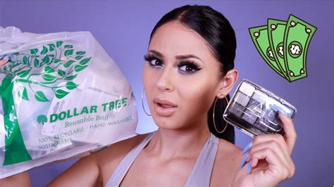 DOLLAR TREE MAKEUP CHALLENGE ! - YouTube