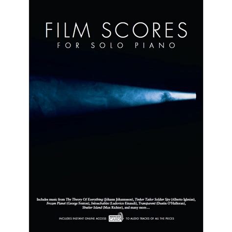 Amazon.com: Film Scores For Solo Piano (Book/Audio Download ...