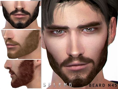 Beard N45 by Seleng at TSR » Sims 4 Updates