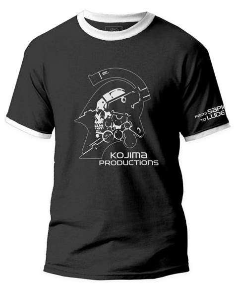 KOJIMA PRODUCTIONS Logo Ringer T-Shirt – Kojima Productions Store