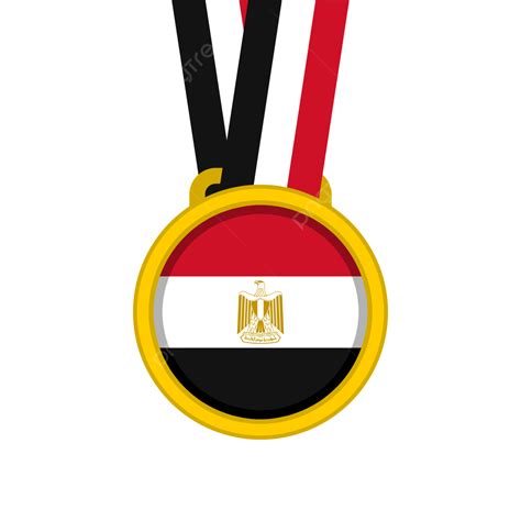 Medal Of Honor Clipart Transparent Background, Egypt Flag Medals Honor, Egypt Flag, Medals ...